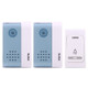 VOYE V004B2 Wireless Smart Music Home Doorbell with Dual Receiver, Remote Control Distance: 120m (Open Air)