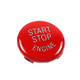 Car Engine Start Key Push Button Cover for BMW E90 Chassis (Red)