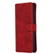 For Motorola Moto G8 Plus Classic Calf Texture Horizontal Flip PU Leather Case, with Holder & Card Slots & Wallet(Red)