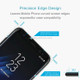 Case Friendly Screen Curved Tempered Glass Film For Galaxy S8+ / G955(Black)