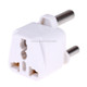 Portable Universal Socket to (Large) South Africa Plug Power Adapter Travel Charger (White)