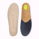 XiaoMi YouPin Senthmetic Cork Insole Cushioning Decompression Comfortable Breathable Genuine Lather Shoes Insole for Men, Size:44