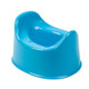 Plastic Small Toilet Simple Portable Infant Baby Poop Urinal(Blue)