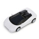 3PCS Solar Toys Car  Powered Mini Car Racer Toy For Kids(White)