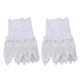 Ladies Wild Lace Hollow Hand-embroidered Cuff Fake Sleeves