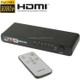 Full HD 1080P 5 Ports HDMI Switch with Remote Control & LED Indicator(Black)