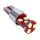 2 PCS T10 2.5W 200 LM 6000K 9 SMD-3030 LED Car Clearance Lights Lamp, DC 12V(White Light)