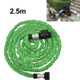 Durable Flexible Dual-layer Water Pipe Water Hose, Length: 2.5m, US Standard(Green)