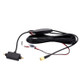 T-100 SMA Connector Car Digital TV Box Antenna, Dual Antennas, Cable Length: 3m