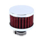 MZ 50mm Universal Mushroom Head Style Air Filter for Car(Red)