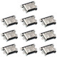 10 PCS Charging Port Connector for Galaxy A50  A505F