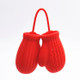 2 PCS Christmas Gloves Tea Strainer Infusers Makers Silicon Loose Leaf Coffee Bag(red)