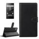 For Sony Xperia Z5 Litchi Texture Horizontal Flip Leather Case with Holder & Card Slots & Wallet(Black)