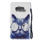 Cool Cat Pattern Horizontal Flip Leather Case for Galaxy S10e, with Holder & Card Slots & Wallet