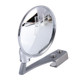 Vehicle Front Blind Area Wide-angle Adjustable Left Side Observation Mirror(Silver)