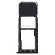 SIM Card Tray + Micro SD Card Tray for Galaxy A20 A30 A50 (Black)