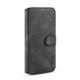 For Xiaomi Redmi Note 8T DG.MING Retro Oil Side Horizontal Flip Case with Holder & Card Slots & Wallet(Black)