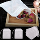 100 PCS Teabags Scented Tea Bags with Seal Filter Paper, Size: 5.5 x 7cm