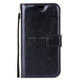 For Galaxy A5 (2017) / A520 Crazy Horse Texture Horizontal Flip PU Leather Case with Holder & Card Slots & Wallet & Photo Frame & Lanyard & Magnetic Buckle (Black)
