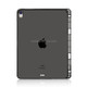 Highly Transparent TPU Soft Protective Case for iPad Pro 12.9 inch (2018), with Pen Slot (Black)