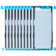 10 PCS Front Housing Adhesive for Galaxy S9