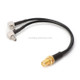 RG174 SMA Female to 2 x TS9 Male Connecting Cable Extension, Length: 15cm