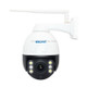 ESCAM Q2068 1080P Pan / Tilt WiFi Waterproof IP Camera, Support Onvif Two Way Talk & Night Vision, EU Plug