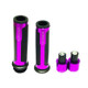 Motorcycle Modification Accessories Hand Grip Cover Handlebar Set(Purple)
