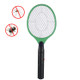 Hand Racket Mosquito Swatter Insect Home Garden Pest Bug Fly Mosquito Zapper Swatter Killer Electric Fly Swatter(YELLOW)