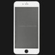 2 in 1 for iPhone 6 (Front Screen Outer Glass Lens + Frame)(White)