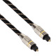 15m OD6.0mm Gold Plated Metal Head Woven Net Line Toslink Male to Male Digital Optical Audio Cable
