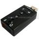 2.1 Channel USB Sound Adapter(Black)