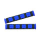 2 PCS Motorcycle Modification Accessories PVC Horn ShapeHand Grip Cover Handlebar Set(Blue)