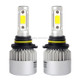 S2 2PCS 9006 36W 4000LM 6500K 2 COB LED Waterproof IP67 Car Headlight Lamps, DC 9-32V(White Light)