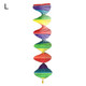 Classroom Wall Hanging Curtain Color Rotation Wind Turn, Size: 90x12cm