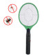 Hand Racket Mosquito Swatter Insect Home Garden Pest Bug Fly Mosquito Zapper Swatter Killer Electric Fly Swatter(Blue)