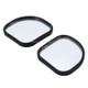 3R-065 2 PCS Car Truck Blind Spot Rear View Wide Angle Mirror Blind Spot Mirror Blind Spot and Deco Mirror, Size: 5.5*5cm