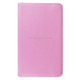 For Galaxy Tab A 7.0 (2016) / T280 / T285 360 Degrees Rotation Litchi Texture Horizontal Flip Solid Color Leather Case with Holder(Pink)