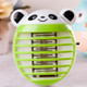 Cute Household Mosquito Killer Lamp LED Light Anti Mosquito Bug Zapper Insect Muggen Killer Night Light Colorful US Plug(Green)