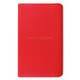 For Galaxy Tab A 7.0 (2016) / T280 / T285 360 Degrees Rotation Litchi Texture Horizontal Flip Solid Color Leather Case with Holder(Red)