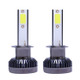 2 PCS H1 DC9-36V / 36W / 3000K / 6000LM IP68 Car / Motorcycle Mini COB LED Headlight Lamps / Fog Light(Gold Light)