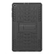 Tire Texture TPU+PC Shockproof Case for Galaxy Tab A 10.1 2019 T510 / T515, with Holder (Black)