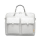 Laptop Bag Double Pocket Single Shoulder Bag, Size: 14 Inches (Grey)