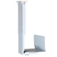 Universal PC Case Holder CPU Stand Hanging Adjustable Computer Mainframe Host Bracket, 300-500mm Height Adjustable, 145-245mm Width Adjustable(White)