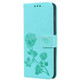 Rose Embossed Horizontal Flip PU Leather Case for Galaxy S10, with Holder & Card Slots & Wallet (Green)