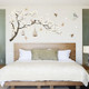 2 PCS/Set DIY Tree Birds Flower Home Decor Wall Stickers