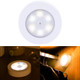 Warm White / White / Yellow Light LED Night Light, 6 LEDs Decoration Light for Car, Hotel, Corridor, Exhibition Hall, Wardrobe(White)