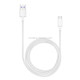Original Huawei SuperCharge 1m TPE 5A Rapid USB Type-C Cable, For Huawei Mate 9/Mate 9 Pro/Huawei P10/P10 Plus and Other Smart Phones(White)