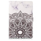 Colored Drawing Pattern Horizontal Flip PU Leather Case with Holder & Card Slots & Wallet For Galaxy Tab A 10.5 / T590(Mandala)