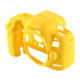 PULUZ Soft Silicone Protective Case for Canon EOS 5D Mark III / 5D3(Yellow)